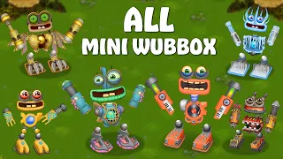 ALL MINI WUBBOX | MY SINGING MONSTERS!