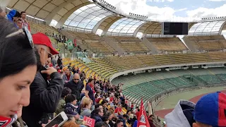 Bari - Rotonda 2-1. Coreografia Curva Nord