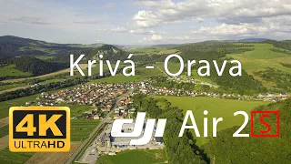 4K Krivá - Orava - Slovakia. Relaxing video drone. DJI Air 2S #relaxing