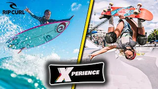 LES RIDEUSES PRODIGES ! ft Tya Zebrowski et Louise-Aïna Taboulet (RIPCURL XPERIENCE)