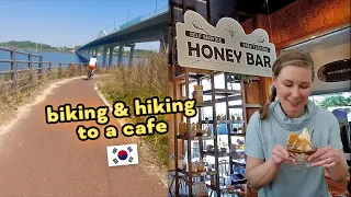 Biking and Hiking to Cafe Bee & Honey | Pyeongtaek, South Korea