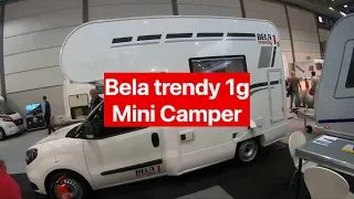 Mini camper with alcove 2019 | BELA trendy 1G on Fiat Doblo base under 6m