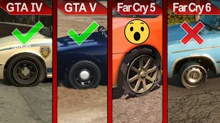 THE BIG COMPARISON | GTA IV vs. GTA V vs. FAR CRY 5 vs. FAR CRY 6 | PC | ULTRA