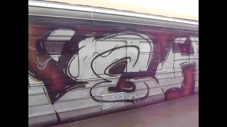 Москва Выхино трейн бомбинг граффити электричка 2022 Moscow train bombing graffiti Vihino Vykhino