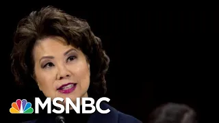 Transportation Secretary Elaine Chao Resigns | MTP Daily | MSNBC