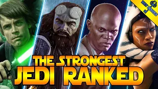 Ranking the Strongest Jedi | Star Wars Canon