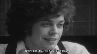 Tim Curry - Discussing 'Hair' - 1969 - French with English Subtitles