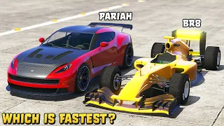 GTA 5 - BENEFACTOR BR8 vs PARIAH - Which is Fastest?