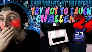 Vapor Reacts #550 | [FNAF] FIVE NIGHTS AT FREDDY'S SL TRY NOT TO LAUGH CHALLENGE REACTION #24