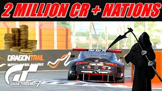 Gran Turismo 7 - 2 Million CR Under 2 Mins At Death Chicane Plus GTWS Nations Track Guide