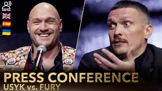 USYK vs FURY | PRESS CONFERENCE | HIGHLIGHTS