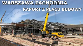 WARSZAWA ZACHODNIA BUDOWA STACJI MODERNIZACJA i POCIĄGI