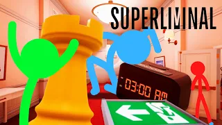 THIS GAME IS MELTING OUR BRAIN! | Superliminal