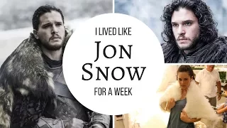 I Lived Like Jon Snow For A Week