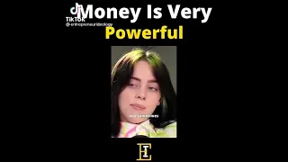 Money is Very Powerful🤬/Billie eilish instagram status/Attitude status/Girl WhatsApp status #shorts