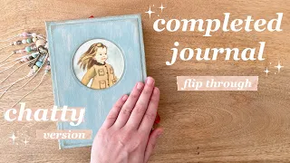 My Completed Personal Journal | Chatty Version | Junk Journal Flip Through