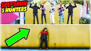 GTA 5 RP, But I’m Being Hunted By 5 Bounty Hunters..