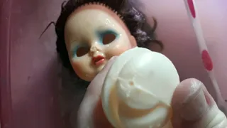 Ремонт советских кукол. Как достать глаза резиновой кукле.