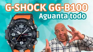Reloj CASIO G-SHOCK GG-B100: ¡Aguanta TODO, hasta el lodo!