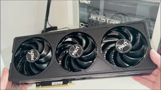 Palit Jetstream RTX 4070 Ti SUPER в майнинге за 100 секунд VS RTX 4070 TI SUPER Palit GamingPRO