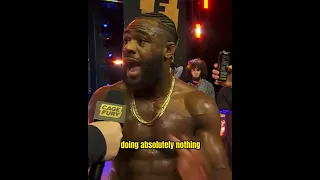 Aljamain Sterling not happy after BJJ bout