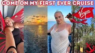 COME ON MY FIRST EVER CRUISE WITH ME!! | Travelling the Mediterranean with Virgin Voyages