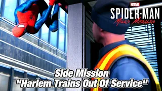 Harlem Trains Out Of Service - Side Mission Spider-Man Miles Morales Gameplay