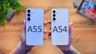 Сравнение Samsung Galaxy A55 и Galaxy A54