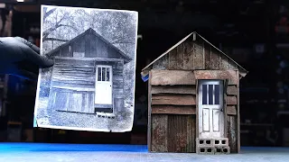 Making a MINIATURE version of my shop! (For a channel intro.)