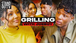 AFRICAN RIZZ HAS CHIAN BLUSHING!! | Grilling with Joeboy