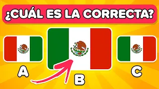 Guess the Correct Flag🇪🇸✅🇺🇸❌ | Geography Test | General Culture Quiz | PlayQuiz Trivia | World