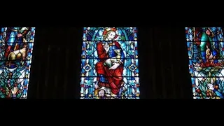 The Quire Stained Glass Windows On History Visit To Cathedral Glasgow Scotland