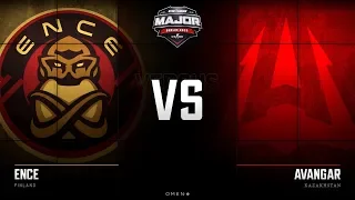 [RU] ENCE vs AVANGAR | Overpass | New Legends Stage | StarLadder Major 2019