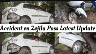 Zojila Road Latest Update- A Jammu Car Accident on Zojila Pass  19 April 2024 #zojila