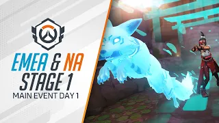OWCS 2024 | EMEA & NA Stage 1 - Main Event Day 1