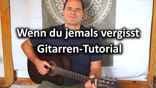 Wenn du jemals vergisst | Gitarren-Tutorial leicht | How to play on guitar easy