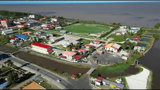 VISITING FAMILY ON THE ESSEQUIBO COAST