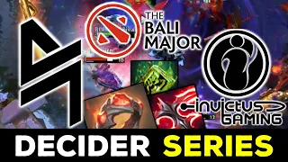 ABSOLUTELY CRAZY DECIDER GAME !! BLACKLIST vs INVICTUS GAMING - BALI MAJOR DOTA 2