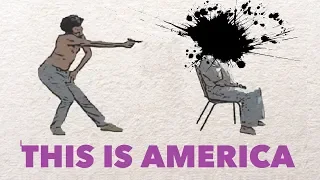 Childish Gambino - This Is America (Watercolor Animation)