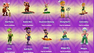 Subway Surfers Easter Ireland 2024 || Unlocked All Characters in this season