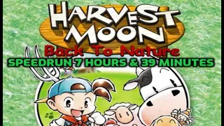 Good Ending Speedrun-Harvest Moon Back to Nature