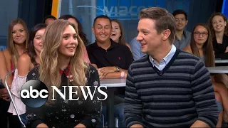 Elizabeth Olsen and Jeremy Renner open up about 'Wind River'