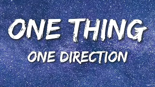 One Direction - One Thing (Lyrics)