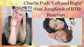 Charlie Puth "Left and Right" (feat. JungKook of BTS) Reaction