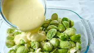 These are the tastiest Brussels sprouts I have ever eaten! Easy vegetarian recipe.