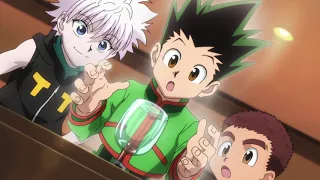 Gon and Killua Take the Water Divination Test