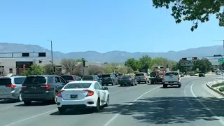 Driving Albuquerque, New Mexico