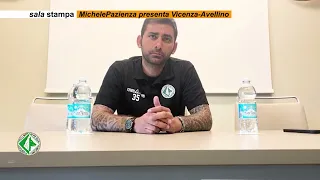 Sala Stampa - Michele Pazienza presenta Vicenza-Avellino