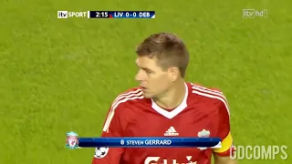 Steven Gerrard vs Debrecen (H) Champions League 2009/2010 | HD