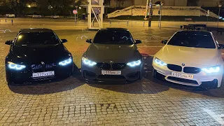 BMW M3 COMPETITION.BMW M4. BMW M4 STAGE 2.НАГЛАЯ СУЕТА ПО ГОРОДУ!